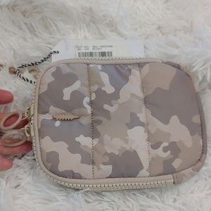 Thacker Quinn Packable Camo Quilted Tote Bag  NWT $98